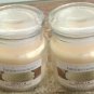 Set 0f 4 Vanilla Candles  in Glass Jar with Lid