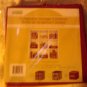 Collapsible Storage Container Red and Tan Color 8" x *" 8"