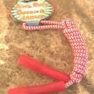 Jump Rope Braided Good Quality Red and White Color