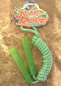 Jump Rope Braided Good Quality Green and White Color