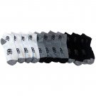 12 Pairs of Women's Skulls & Crossbone Print, Cotton Blend Ankle Socks
