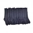 ""12 Pairs Of excell Women's Knee High Socks, Black, Sock Size 9-11 [Apparel]"
