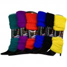 6 Pairs Of excell Women's Bright Colorful Winter Leg Warmers Assorted [Apparel]