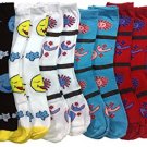 12 Pairs of Sockbin Women's Sun Moon And Cloud Print , Cotton
