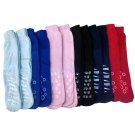 """12 Pairs of excell Women's Slipper Socks, Gripper Bottom, Size 9-11 [Apparel]