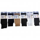 6 Pair Of Ladies excell Assorted Color Quality Trouser Socks, Knee Highs