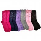 12 Pairs Of Sockbin Womens Cotton Polka Dot Fashion Crew Socks [Apparel]