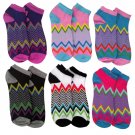 12 Pairs Of Sockbin Womens Chevron Print Fashion Ankle Socks # SC373 [Apparel]