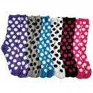 12 Pairs of Sockbin Women's Polka Dot Printed Crew Socks, #446-7 [Apparel]