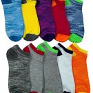 10 Pairs Of Sockbin Womens Space Dye Low Cut Ankle Socks [Apparel]