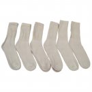 6 Pair Of excell Ladies Tan Color Diabetic Neuropathy Socks, Sock Size 9-11