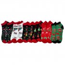 12 Pairs Of Sockbin Womens Christmas Printed Low Cut Ankle Socks [Apparel]