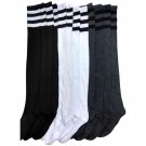 12 Pair excell Over the Knee Thigh High Referee Socks for Ladies Size 9-11