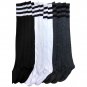 12 Pair excell Over the Knee Thigh High Referee Socks for Ladies Size 9-11