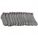 12 Pairs Of excell Womens USA Flag Gray Cotton Ankle Sport Socks [Apparel]