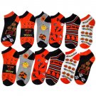 12 Pairs Of excell Womans Halloween Design Printed Ankle Socks [Apparel]