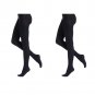 ""2 Pair of Mod & Tone Microfiber Opaque Tights, 60 Denier #6020 (X-Large)""