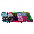 12 Pairs of Sockbin Womens Patterned Ankle Socks (Animal Fusion) [Apparel]