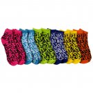 12 Pairs of Sockbin Womens Patterned Ankle Socks (Crazy Leopard) [Apparel]