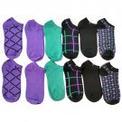 12 Pairs Of Sockbin Womens Low Cut No Show Ankle Socks [Apparel]