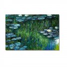 100% Hand Painted Nympheas Claude Monet Oil Painting Reproduction Hand Painted High Quality Wall