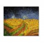 100% Hand Painted Wheat Field With Crows 3 Vincent van Gogh Oil Painting Reproduction Hand