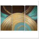 100% Hand Painted Abstract Painting Acrylic Canvas Sets decor Beautiful Nice Original Modern