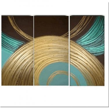 100% Hand Painted Abstract Painting Acrylic Canvas Sets decor Beautiful Nice Original Modern