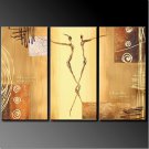 100% Hand Painted Abstract Painting Acrylic Canvas Art decor Brand New Nice Original Modern