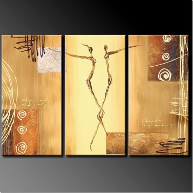 100% Hand Painted Abstract Painting Acrylic Canvas Art decor Brand New Nice Original Modern