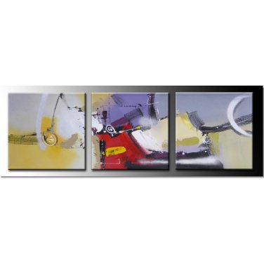100% Hand Painted Abstract Painting Acrylic Canvas Sets decor High Quality Nice Modern