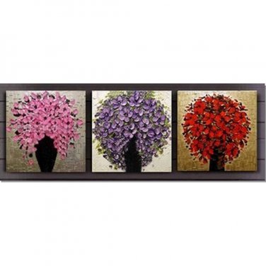 100% Hand Painted Abstract Painting Acrylic Canvas Sets decor High Quality Bestbid Modern