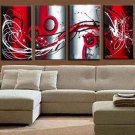 100% Hand Painted Abstract Painting Acrylic Wall Art decor Beautiful Brand New Original Modern