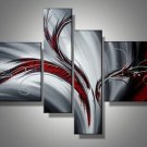 100% Hand Painted Abstract Painting Acrylic Canvas Sets Decor High Quality Nice Modern