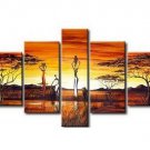 100% Hand Painted Abstract Painting Acrylic Canvas Sets Decor Brand New High Quality Original