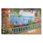 Italian Mediterranean Seascape Old Town Beach-070 Impressionist Landscape Oil Painting Canvas