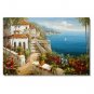 Mediterranean Italy France Tuscany Wine Art Painting 50 Impressionist Landscape Oil Painting