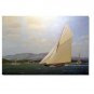 Ocean Seascape Oil Painting on Canvas Sailing Boat Big Waves Ships-021 Hand Painted Classical