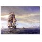 Ocean Seascape Oil Painting on Canvas Sailing Boat Big Waves Ships-062 Hand Painted Classical