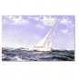Ocean Seascape Oil Painting on Canvas Sailing Boat Big Waves Ships-122 Hand Painted Classical