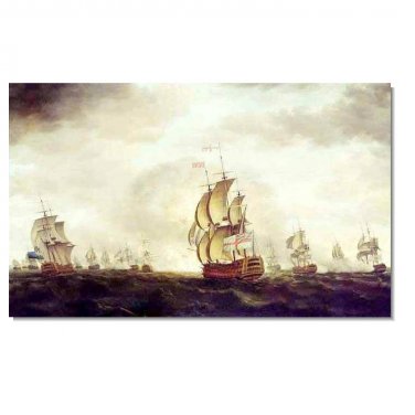 100% Hand-Paint Ocean Seascape Oil Painting on Canvas Sailing Boat Big Waves Ships-278 Hand
