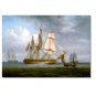 100% Hand-Paint Ocean Seascape Oil Painting on Canvas Sailing Boat Big Waves Ships-349 Hand