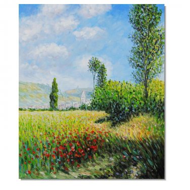 Ile Saint-Martin Claude Monet Oil Painting Reproduction Hand Painted High Quality Wall Art Decor