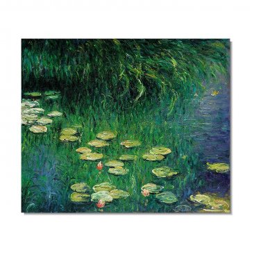 Ninfee dell' Orangerie Claude Monet Oil Painting Reproduction Hand Painted High Quality Wall Art