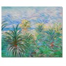 Palm Trees at Bordighera Claude Monet Oil Painting Reproduction Hand Painted High Quality Wall