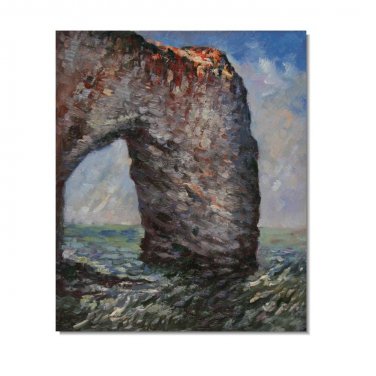 The Manneporte near Etretat Claude Monet Oil Painting Reproduction Hand Painted High Quality