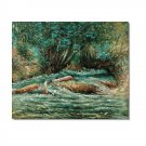 The River Epte at Giverny, 1883 2 Claude Monet Oil Painting Reproduction Hand Painted High