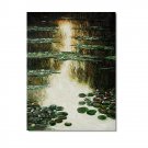 Water Lilies 4 Claude Monet Oil Painting Reproduction Hand Painted High Quality Wall Art Decor