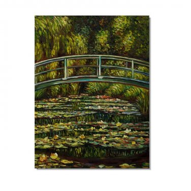 White Water Lilies, 1899 Claude Monet Oil Painting Reproduction Hand Painted High Quality Wall