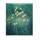 Yellow Irises Claude Monet Oil Painting Reproduction Hand Painted High Quality Wall Art Decor